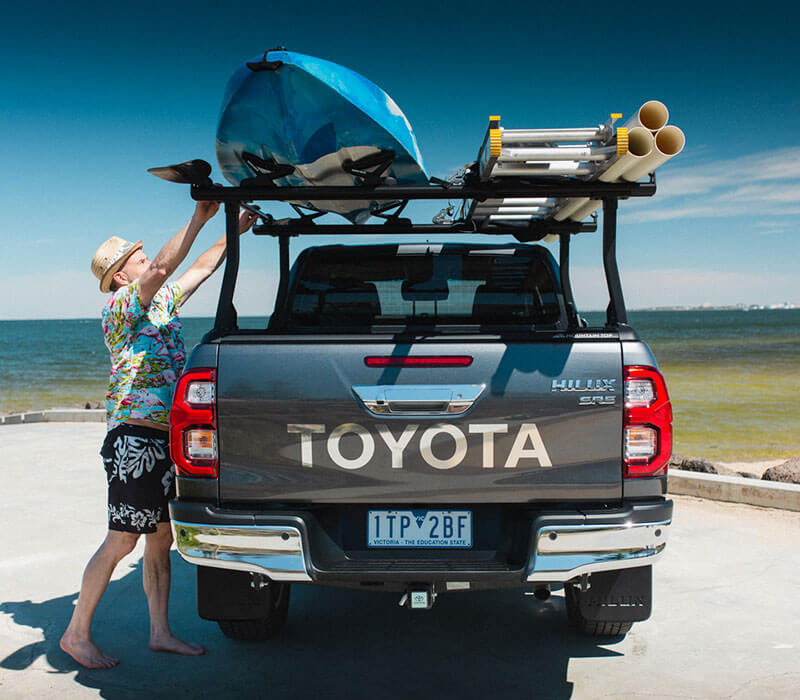 Kayak in ute tray sale